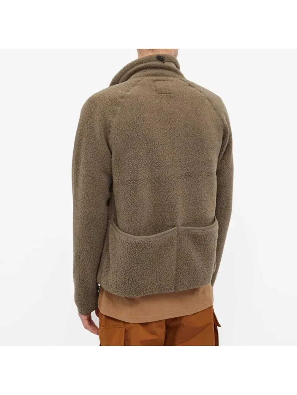 NEW Snow Peak Khaki Thermal Boa Fleece Jacket Small